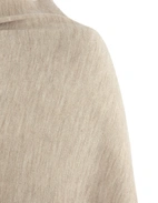 Paris Poncho Ljusbeige One Size