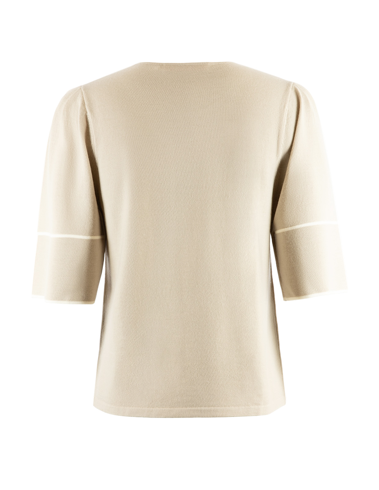 Malia Top Beige/Vit