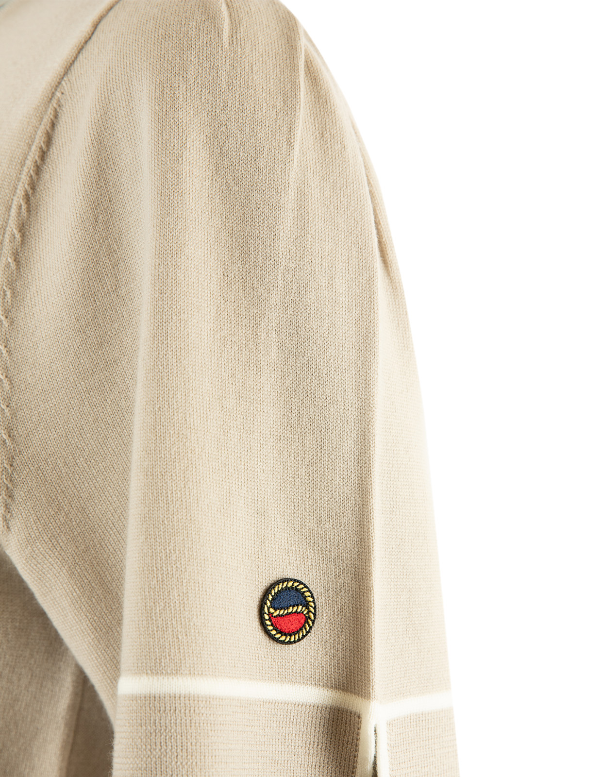 Malia Top Beige/Vit