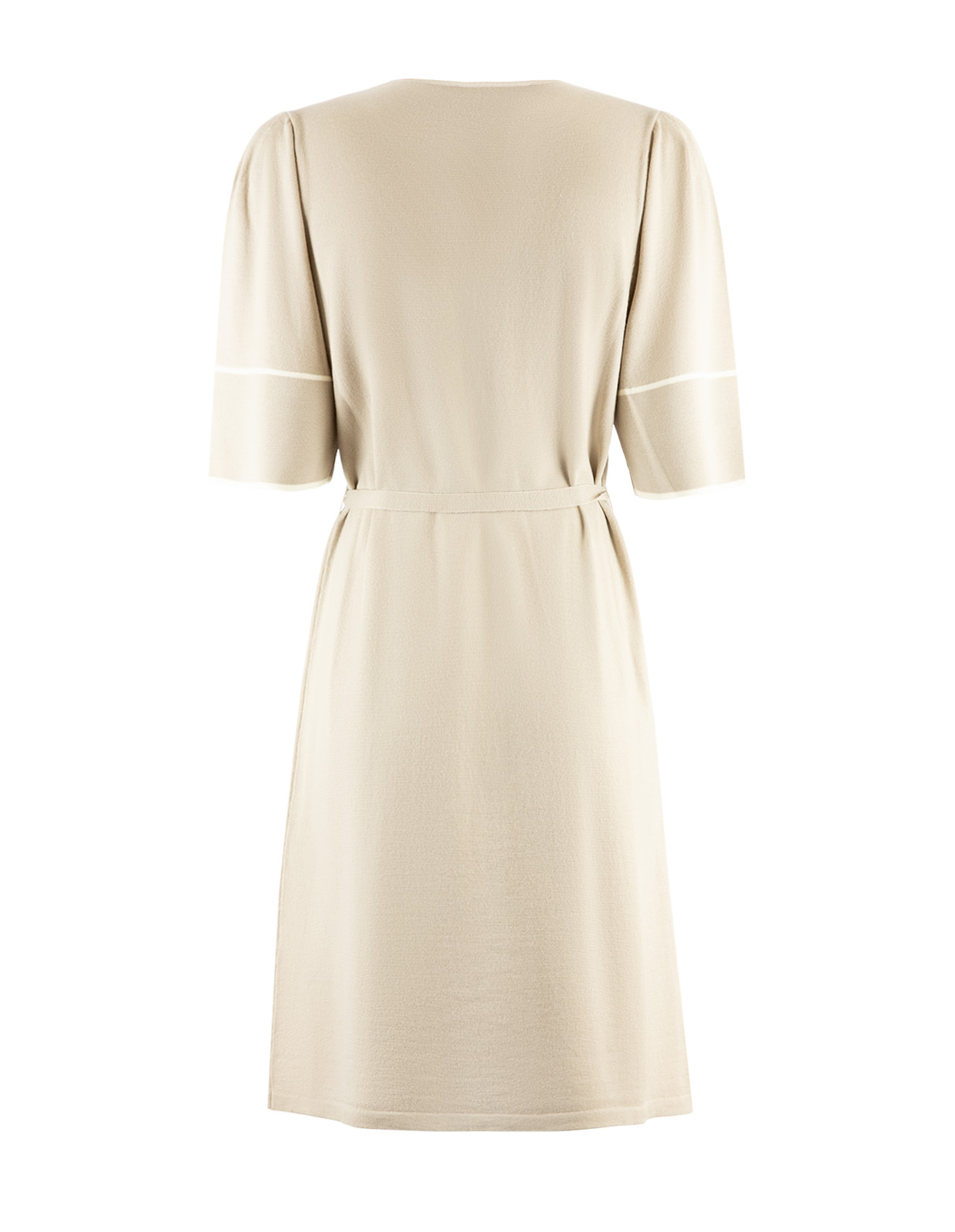 Mathea Klänning Beige/Vit