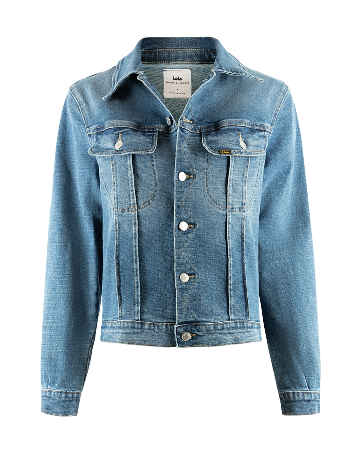 Torero Jeansjacka Mellanblå