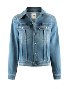 Torero Jeansjacka Mellanblå