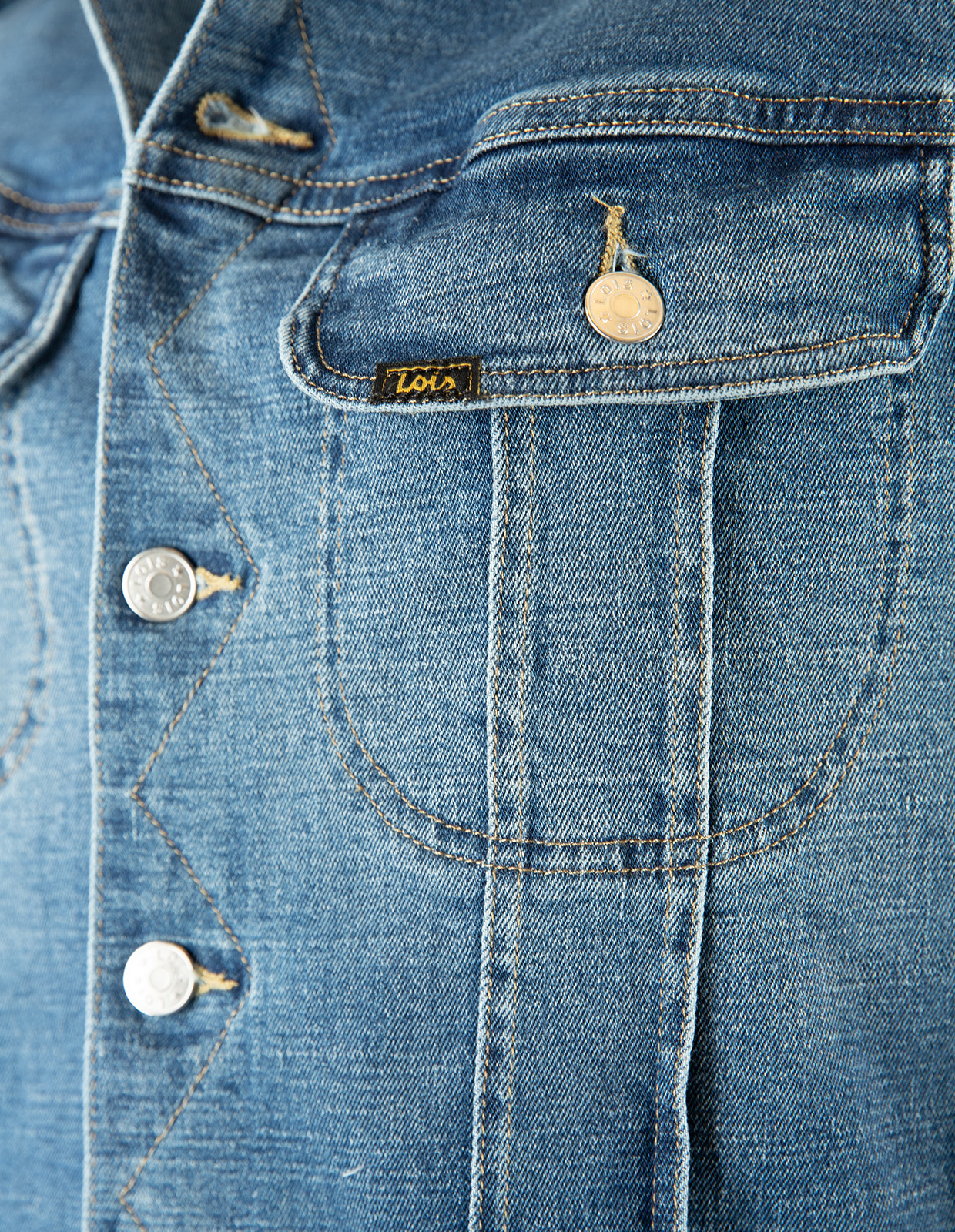 Torero Jeansjacka Mellanblå