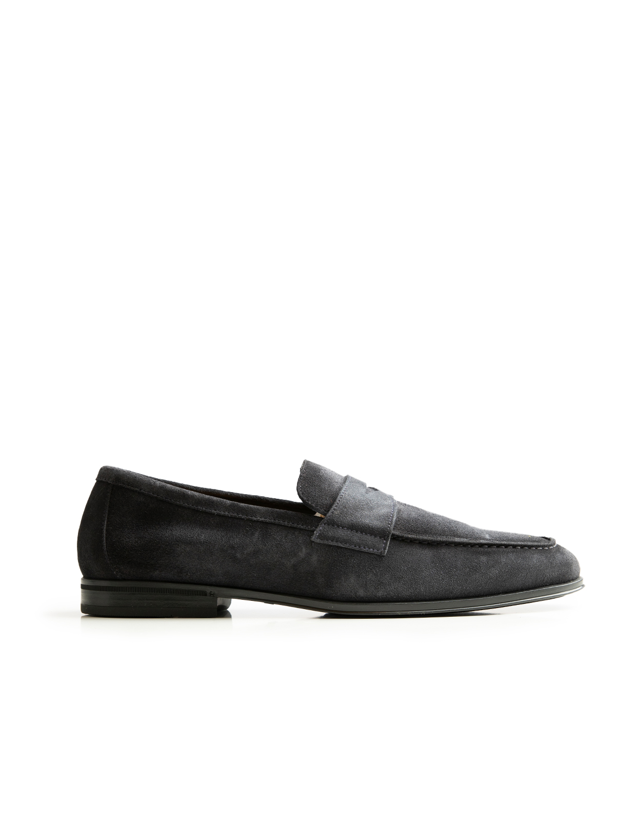 Penny Loafer Mocka Mörkblå 41