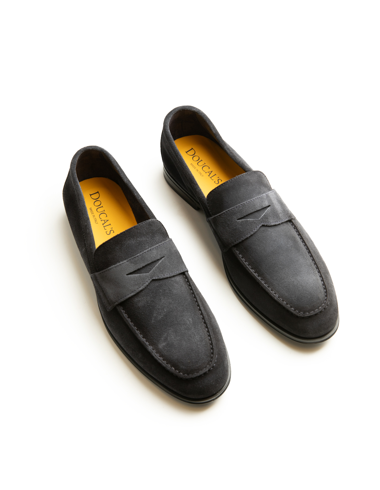 Penny Loafer Mocka Mörkblå