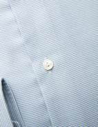 Slim Fit Skjorta Dobby Bomull Ljusgrön