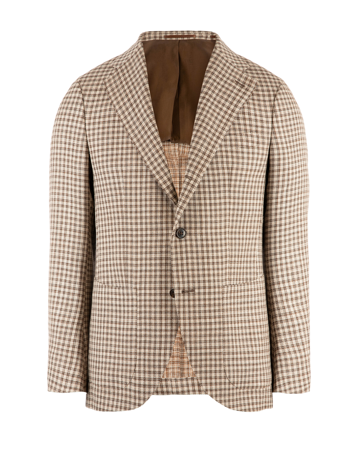 Firenze Kavaj Brun/Beige Rutig