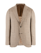 Firenze Kavaj Brun/Beige Rutig 54
