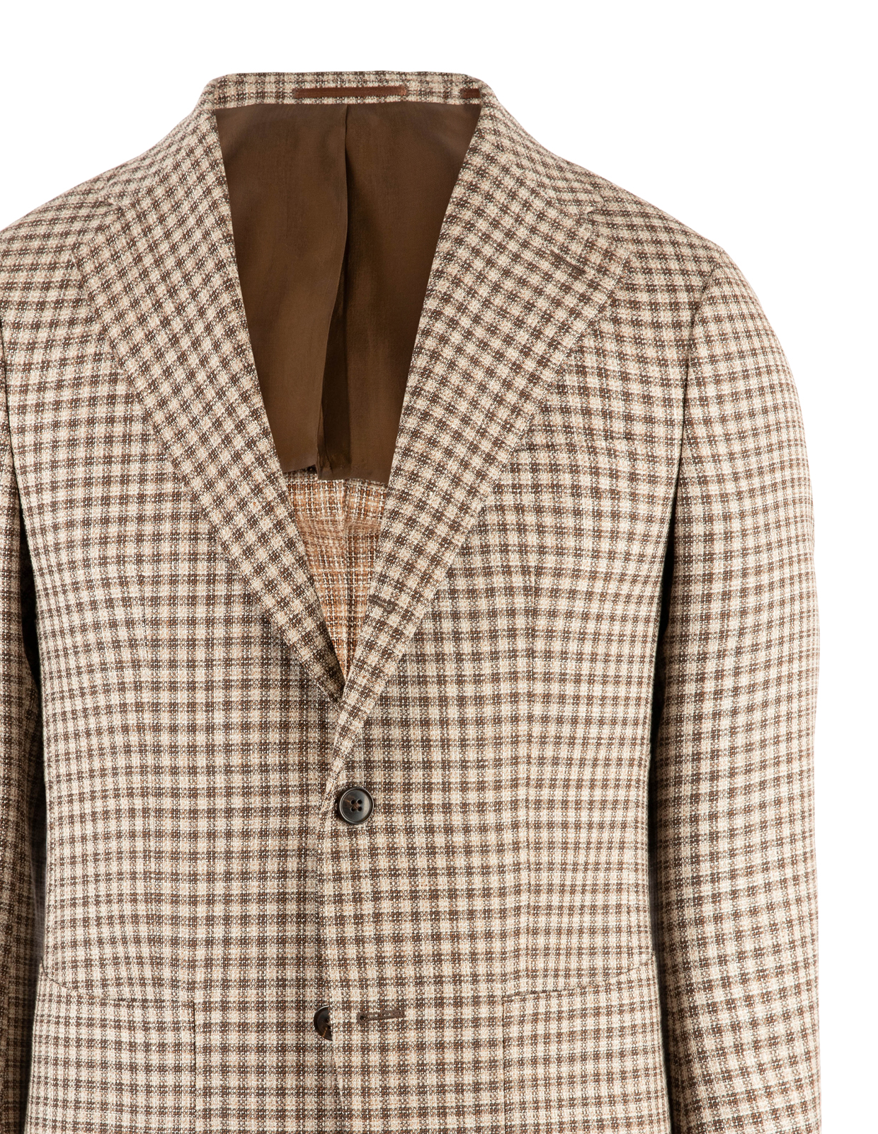 Firenze Kavaj Brun/Beige Rutig 54