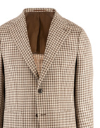 Firenze Kavaj Brun/Beige Rutig 54
