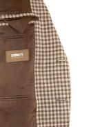 Firenze Kavaj Brun/Beige Rutig 54