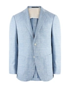 Sendrik-HL Kavaj Ull Linne Ljusblå 50