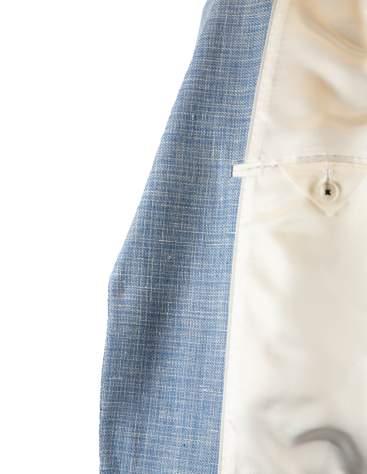 Sendrik-HL Kavaj Ull Linne Ljusblå 50