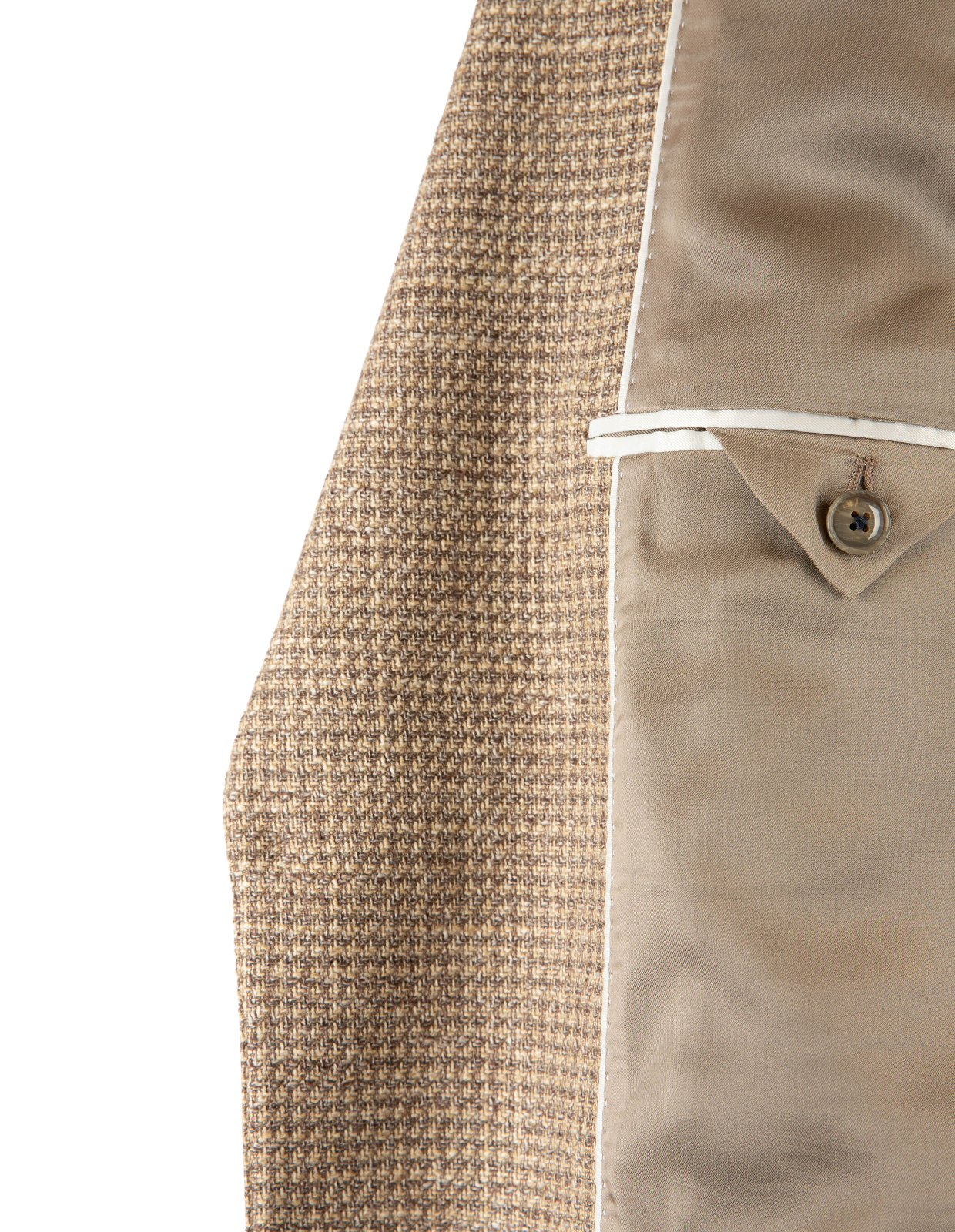 Sawyer Kavaj Bomull Stretch Beige 60