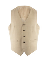 Wayde Väst Mix & Match Ull Stretch Sand Beige 52