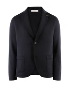 Kavaj Jersey Ull Navy