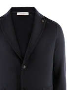 Kavaj Jersey Ull Navy