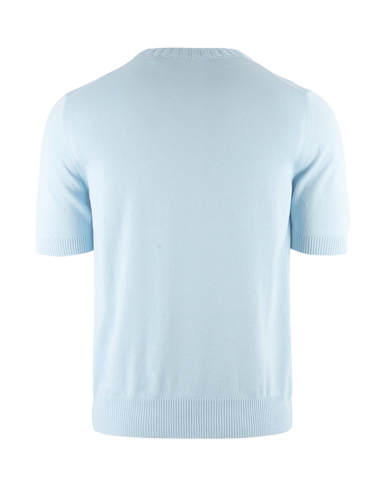 T-Shirt Stickad Ljusblå 56