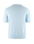 T-Shirt Stickad Ljusblå 54