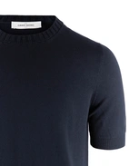 T-Shirt Stickad Navy