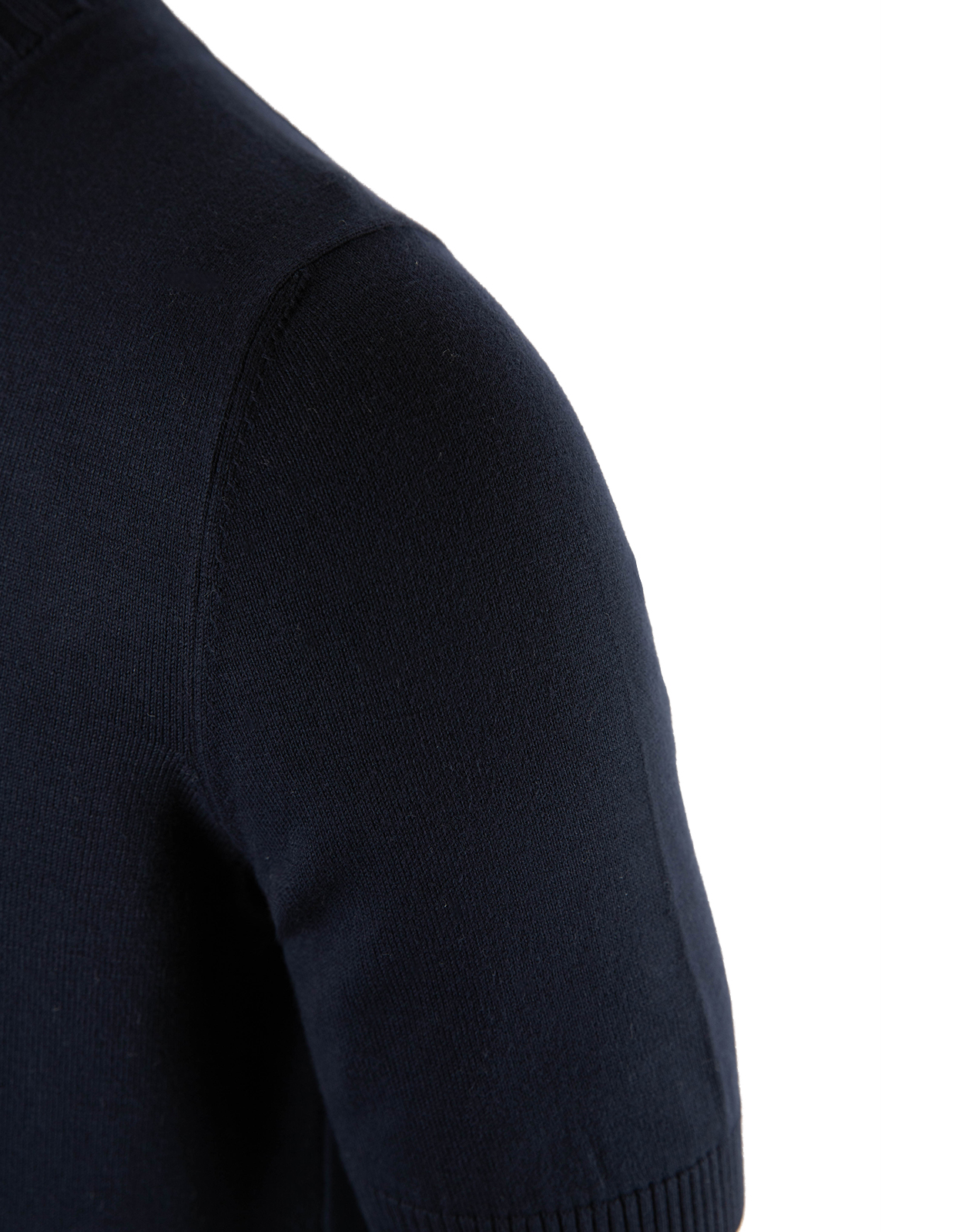 T-Shirt Stickad Navy