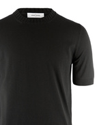 T-Shirt Stickad Svart