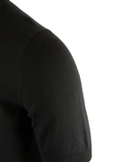 T-Shirt Stickad Svart