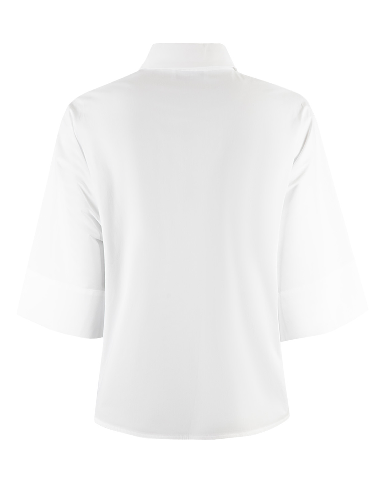 Poplin Blus Vit