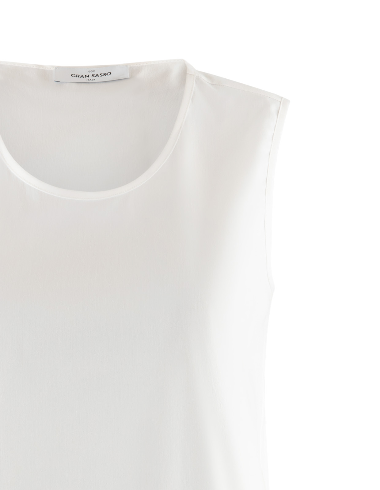 Poplin Tank Top Vit 46