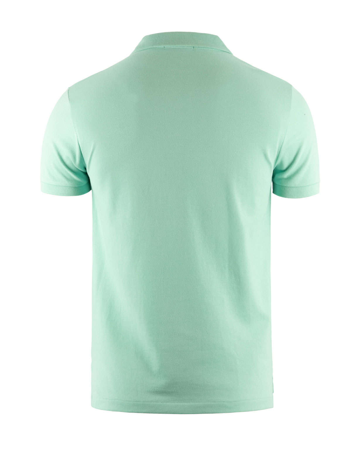 Pikétröja Custom Slim Fit Turkos