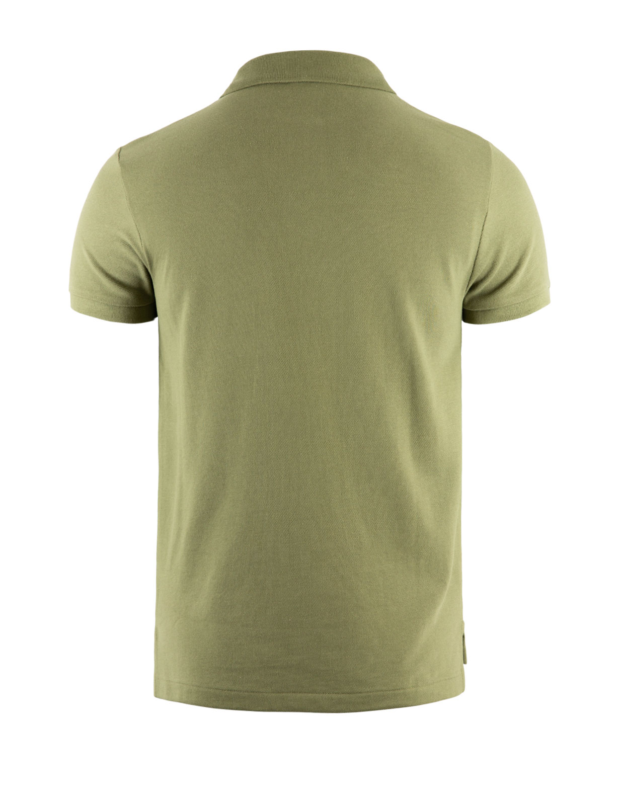 Pikétröja Custom Slim Fit Olivgrön