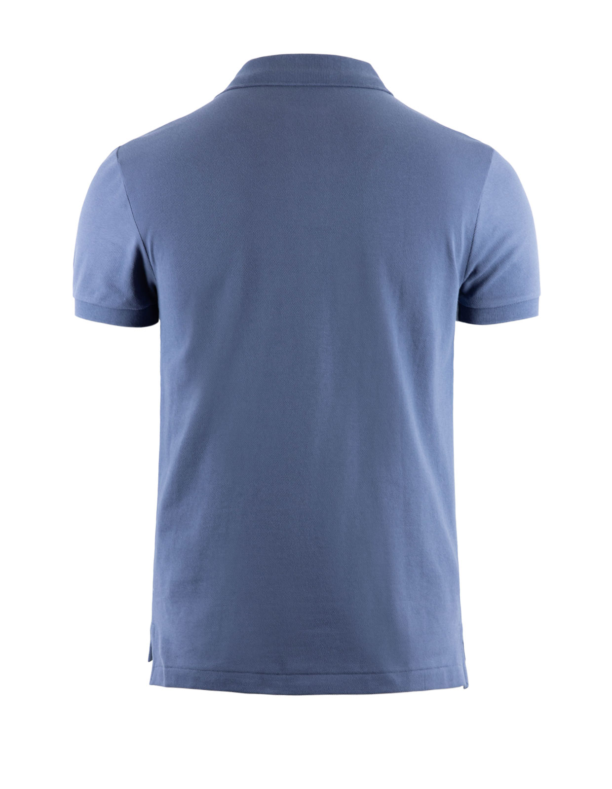 Pikétröja Custom Slim Fit Denimblå