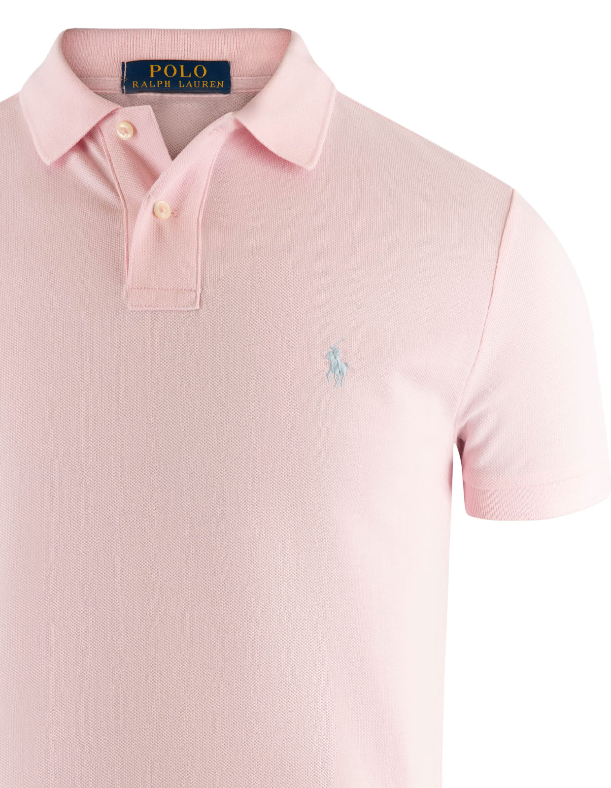 Pikétröja Custom Slim Fit Ljusrosa M