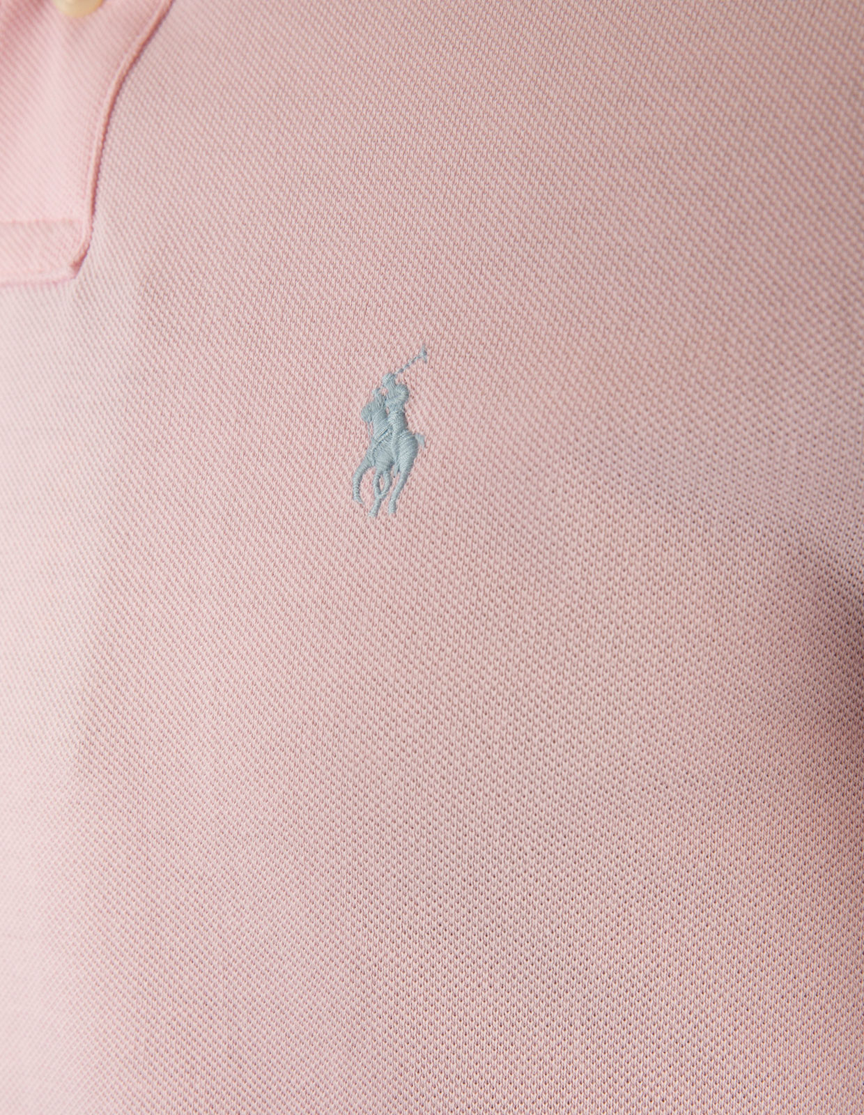 Pikétröja Custom Slim Fit Ljusrosa M