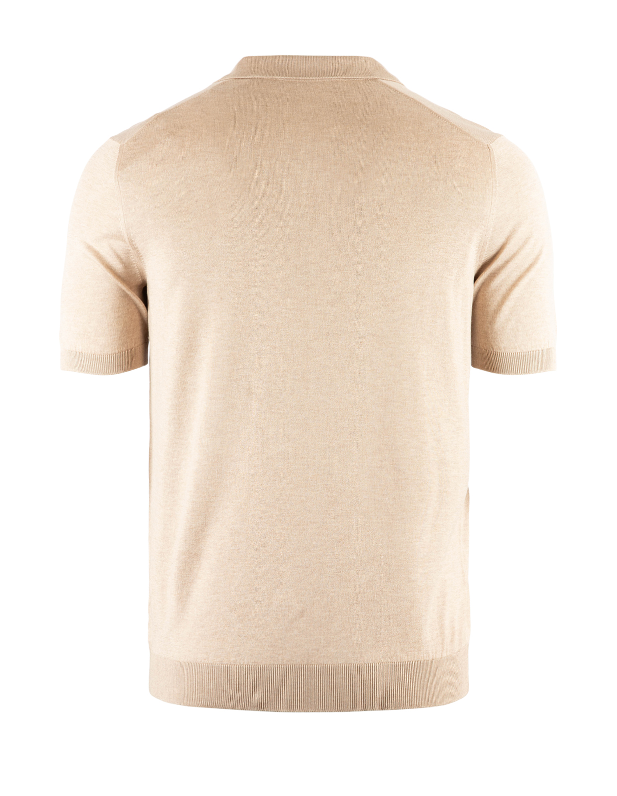 Polo Piquet Silk Beige