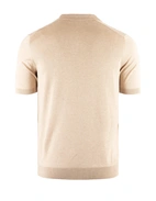 Polo Piquet Silk Beige