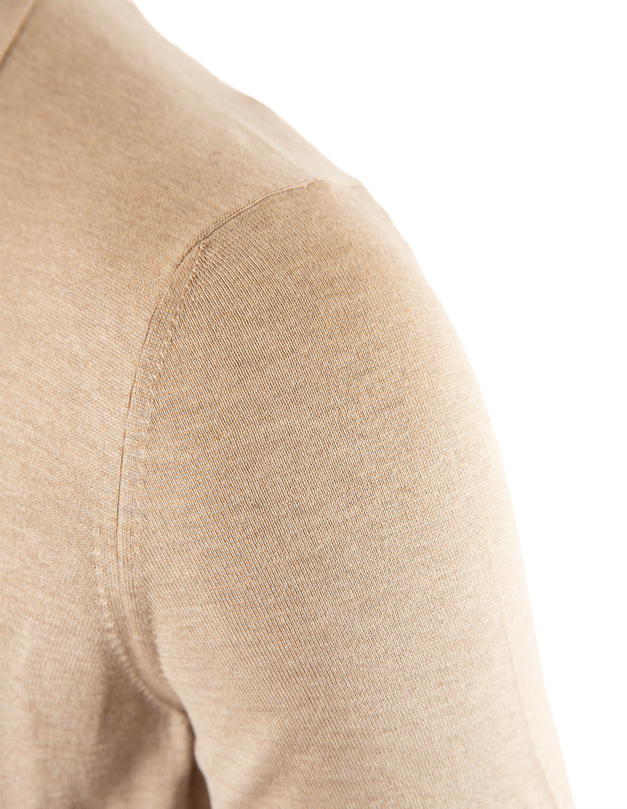 Polo Piquet Silk Beige