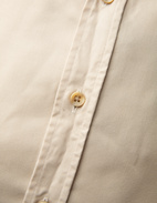 Slim Fit Casual Skjorta Ljusbeige