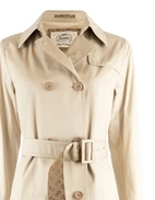 Woven Trenchcoat Ljusbeige