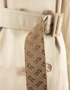 Woven Trenchcoat Ljusbeige