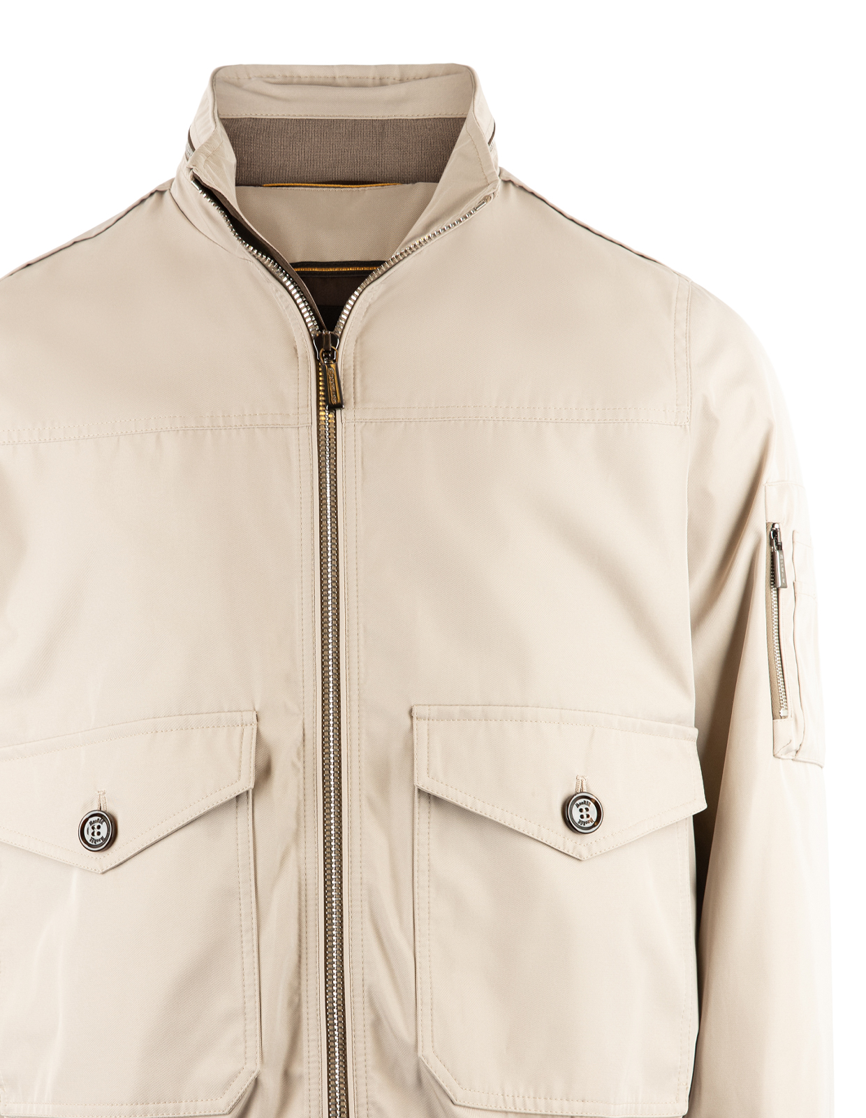 Aiden Bomber Jacka Gråbeige