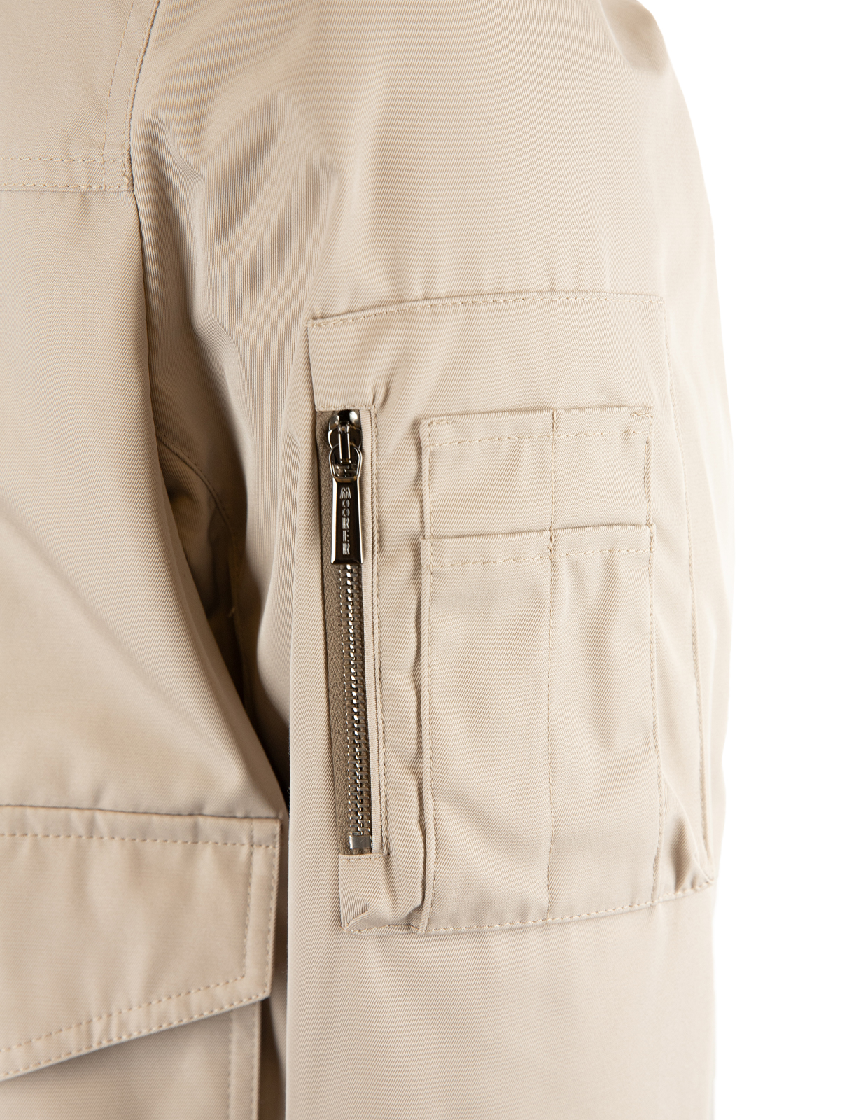 Aiden Bomber Jacka Gråbeige