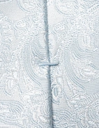 Slips Siden Ljusblå Paisley One Size