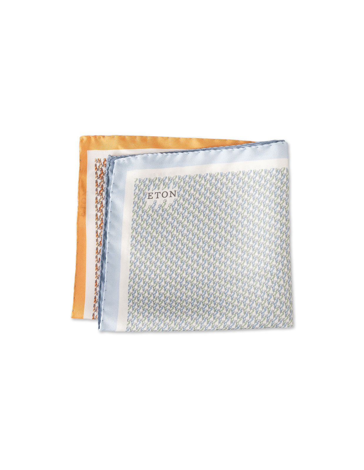 Hankie Bröstnäsduk Papegojamönster Blå
