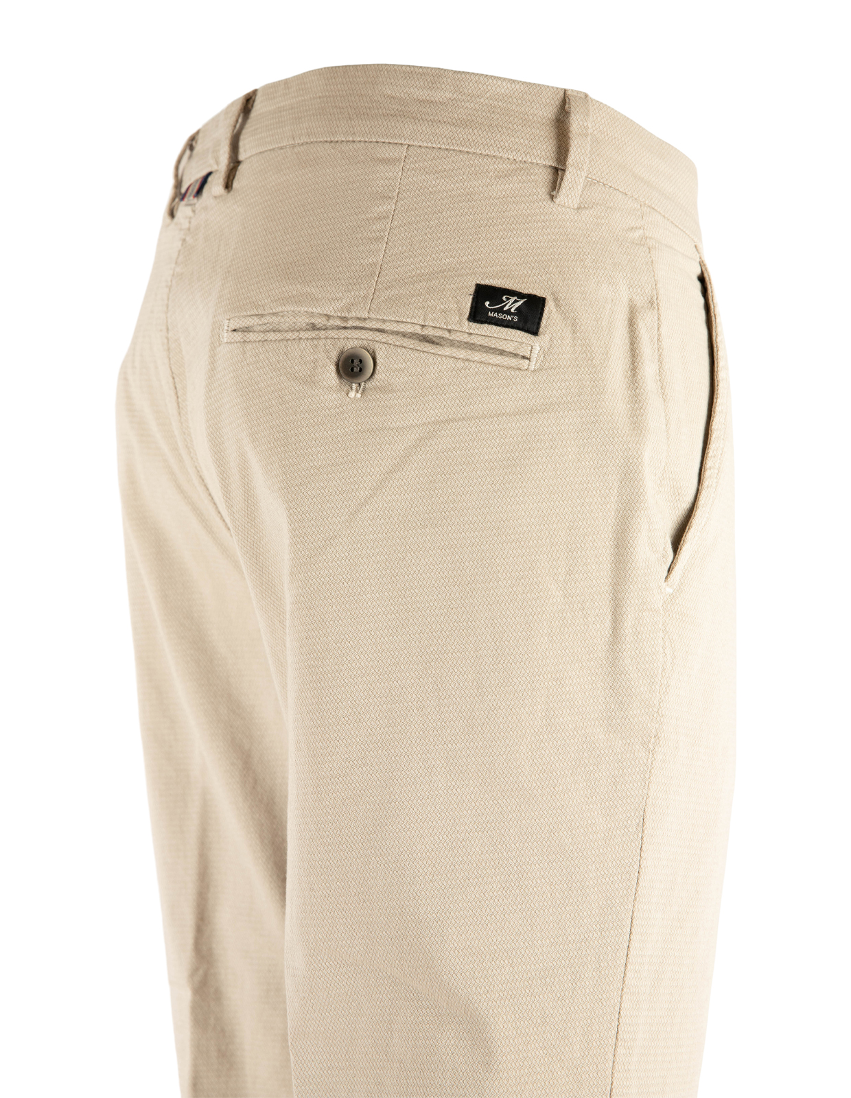Torino Chinos Jacquard Ljusbeige