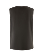 Poplin Tank Top Svart 42