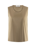 Poplin Tank Top Olivgrön