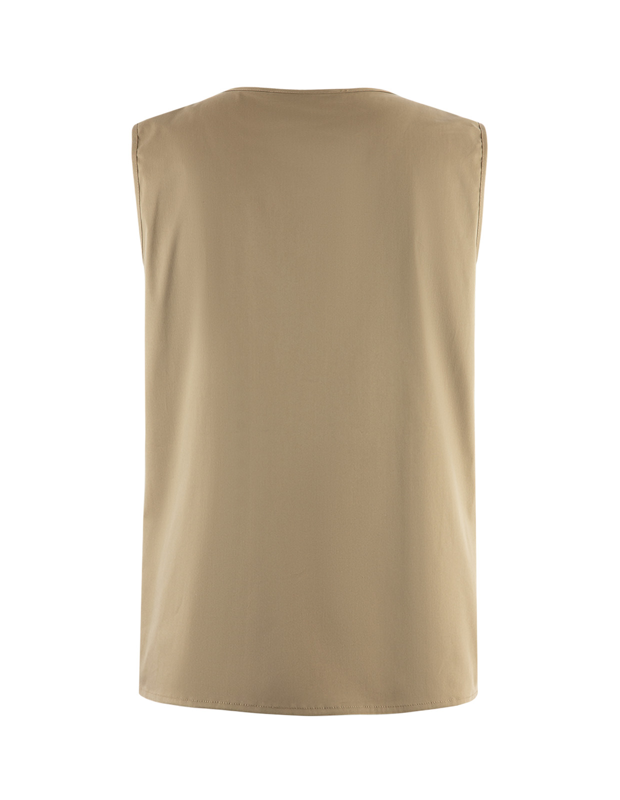 Poplin Tank Top Olivgrön