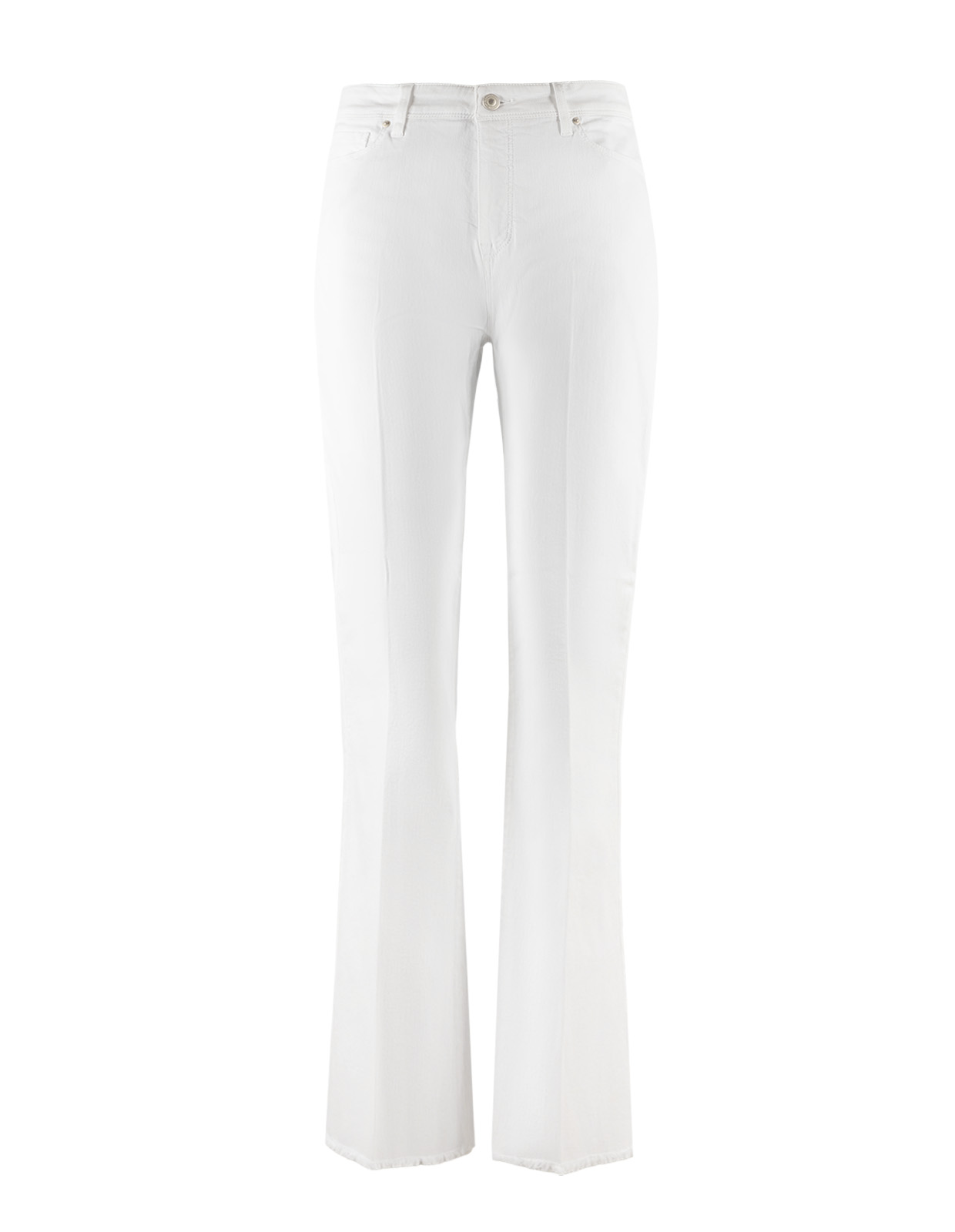 Vic Bootcut Jeans Vit