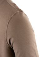 T-shirt Cotton Crew Neck Gråbeige 52